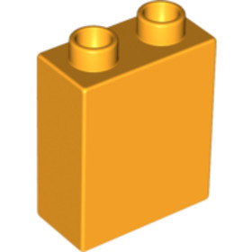 Világos Halványnarancssárga DUPLO 1x2x2 Elem
