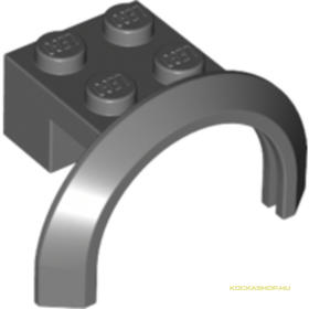 Sötét kékes-szürke 2X4X1 Kerékdob