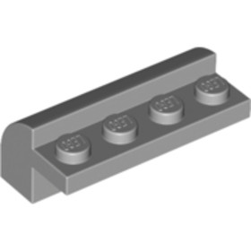 Világos Kékesszürke 2 x 4 x 1 1/3 Ívelt Elem