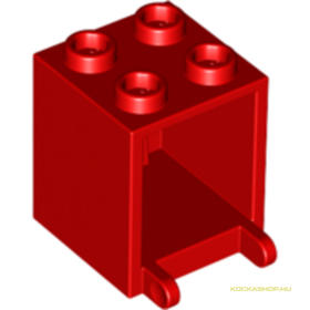 Piros 2X2X2 Postaláda