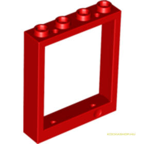 Piros 1x4x4 Ablakkeret