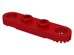 Piros 1x4 Lapos Technic Elem Fogas Csatlakozóval