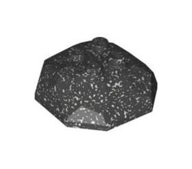 Ezüstös-Fekete 4x4x1 Szikla Elem Felső Rész