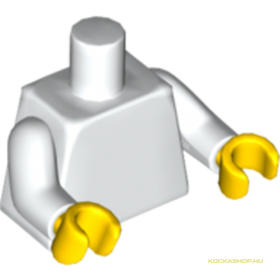 Fehér Minifigura Felsőrész