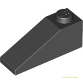 Fekete 1X3/25° Elem