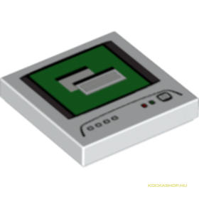 Fehér 2x2 Csempe Monitor Festéssel