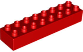 Piros Duplo 2 x 8 kocka