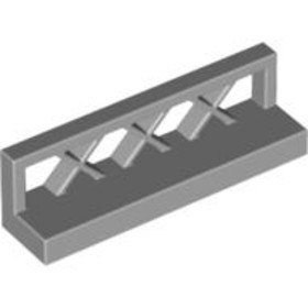 Világosszürke 1x4 Kerítés