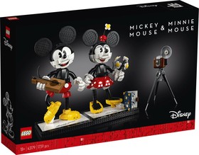 LEGO® Disney 43179 - Megépíthető Mickey és Minnie egér