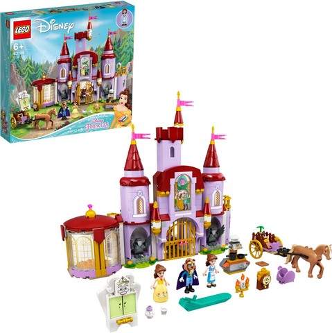 LEGO® Disney Princess™ 43196 - Belle és a Szörnyeteg kastélya