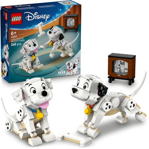 LEGO® Disney 43271 - 101 kiskutya: Kuksi és Pelyhes dalmatakölykök