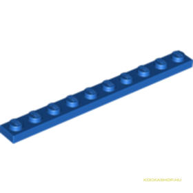 Kék 1x10 Lapos Elem