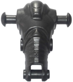 Sötét Gyöngyház-szürke Mechanikus Minifigura Felsőtest - Super Harci Droid