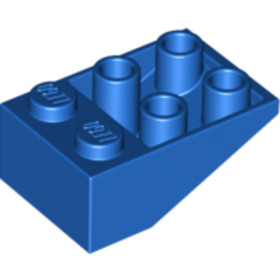 Kék 2X3/25° Fordított Elem
