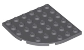 Sötét kékes-szürke 6x6 sarok panel