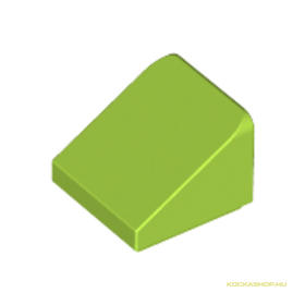 Lime színű 1X1X2/3 Tetőelem