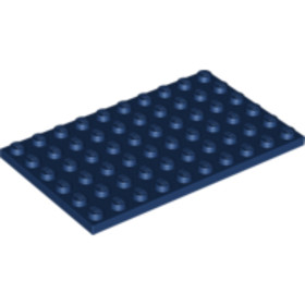 Sötétkék 6x10 Lapos Elem