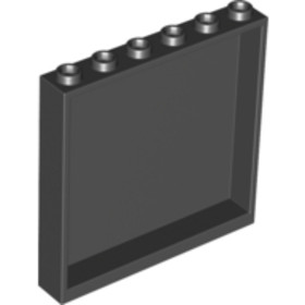 Fekete 1x6x5 Fal Elem