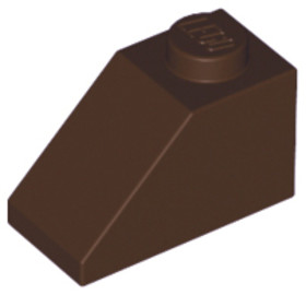 Sötétbarna 1X2/45° Cserép