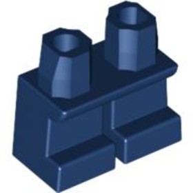 Sötétkék Minifigura Alsórész Mini
