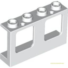 Fehér 1x4x2 Ablak