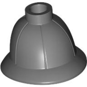 Sötét Kékes-szürke Minifigura Sapka