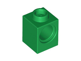 Zöld 1X1X1 Kocka Lyukkal