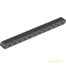 Sötét kékes-szürke Technic 1X13 Elem