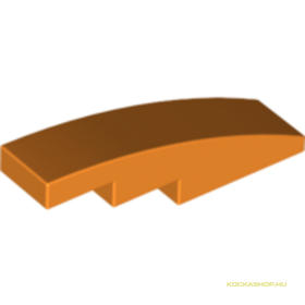 Narancssárga 1x4 Ívelt Elem