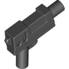 Fekete Minifigura Gépfegyver