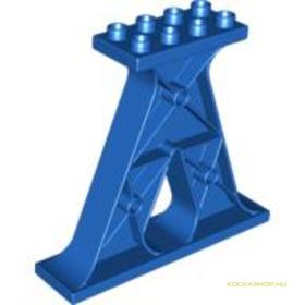 Kék 2X8X6 DUPLO Vasúti Felüljáró Talapzat
