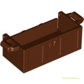 Vöröses barna 2X4 Láda