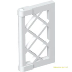 Fehér 1X4X3 Rácsos Spaletta