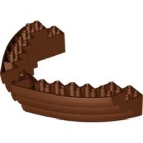 Vörösesbarna 16x10x3 Hajóorr Felsőrész