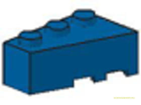 Kék 2x3 Módosított Elem - Bal