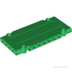 Zöld 1X5X11 Lapos Technic Panel Elem