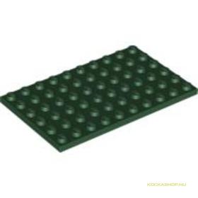 Sötét zöld 6X10 Lapos Elem