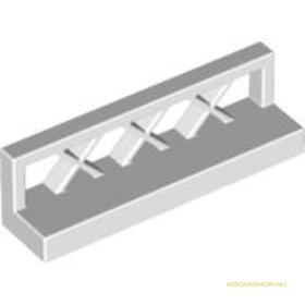 Fehér 1X4X1 Kerítés