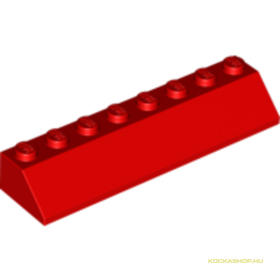 2x8 piros trapéz elem