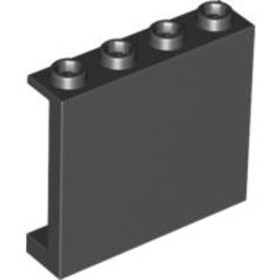 Fekete 1x4x3 Fal Elem