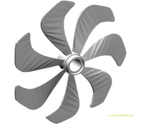 Gyöngyházfényű szürke Propeller 7 Éllel, 6 Átmérő