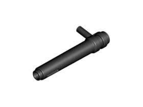 Fekete Henger 1x5 1/2 fogantyúval