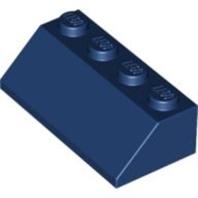 Sötétkék 2X4/45° Elem