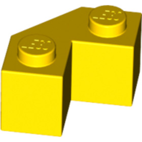 Sárga 2x2/45° Elem