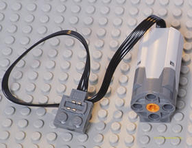 Világos kékes-szürke 9V Power Functions M Motor