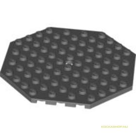 Sötét kékes-szürke 10X10 Nyolcszogű Lapos Elem