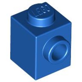 Kék 1X1 Kocka +1 Gombbal