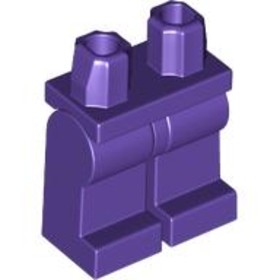 Sötétlila Minifigura Láb