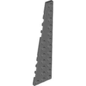Sötét Kékesszürke 3x12 Bal Oldali Lapos Ék Elem