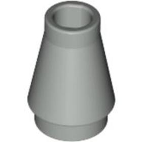 Világosszürke 1X1 Kúp Elem